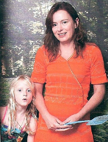 Agnes met dochter Vivian, foto Mieke Meesen