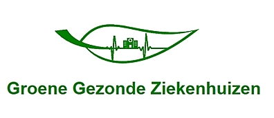 Logo groene gezonde ziekenhuizen